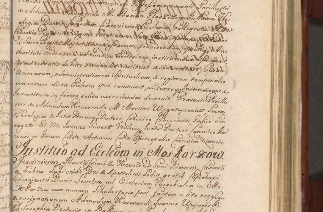 Zdjęcie nr 230 dla obiektu archiwalnego: Acta actorum episcopalium R. D. Casimiri a Łubna Łubiński, episcopi Cracoviensis, ducis Severiae ab anno 1714 ad annum 1719 conscripta. Volumen II