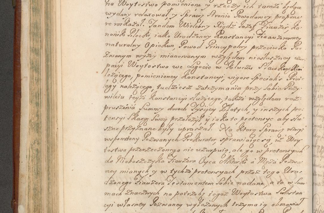 Zdjęcie nr 227 dla obiektu archiwalnego: Acta actorum episcopalium R. D. Casimiri a Łubna Łubiński, episcopi Cracoviensis, ducis Severiae ab anno 1714 ad annum 1719 conscripta. Volumen II