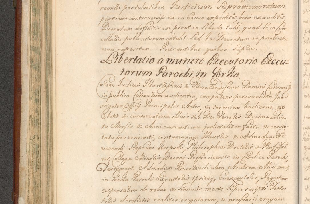 Zdjęcie nr 211 dla obiektu archiwalnego: Acta actorum episcopalium R. D. Casimiri a Łubna Łubiński, episcopi Cracoviensis, ducis Severiae ab anno 1714 ad annum 1719 conscripta. Volumen II