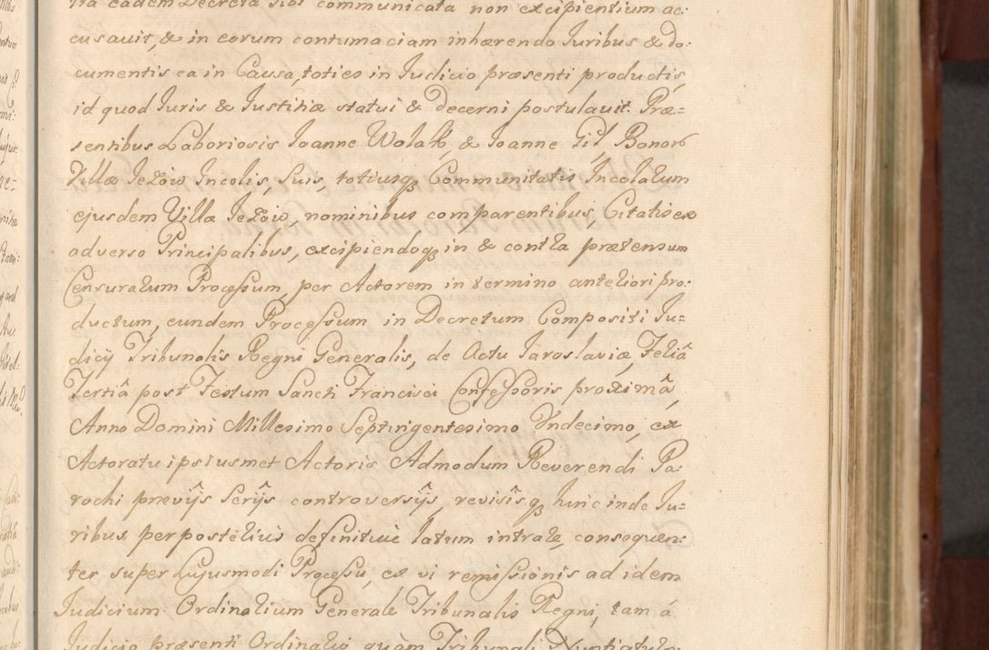 Zdjęcie nr 210 dla obiektu archiwalnego: Acta actorum episcopalium R. D. Casimiri a Łubna Łubiński, episcopi Cracoviensis, ducis Severiae ab anno 1714 ad annum 1719 conscripta. Volumen II