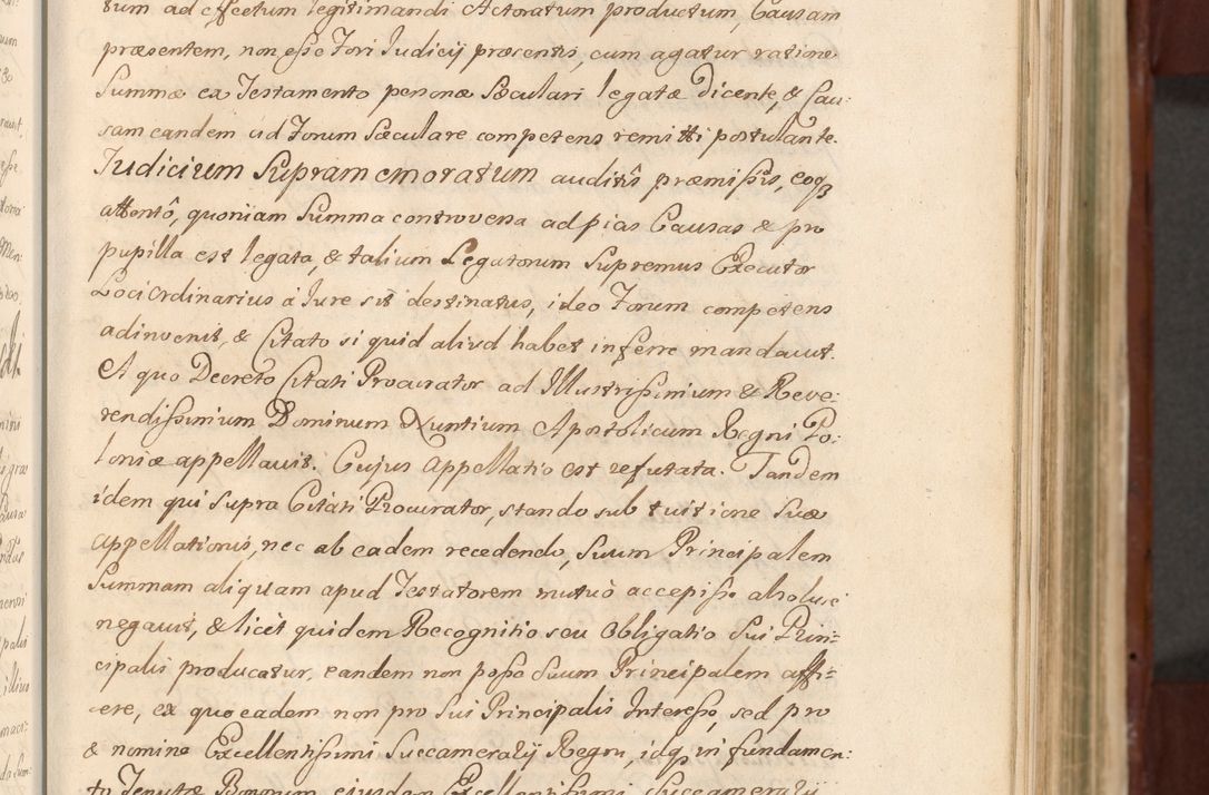 Zdjęcie nr 206 dla obiektu archiwalnego: Acta actorum episcopalium R. D. Casimiri a Łubna Łubiński, episcopi Cracoviensis, ducis Severiae ab anno 1714 ad annum 1719 conscripta. Volumen II