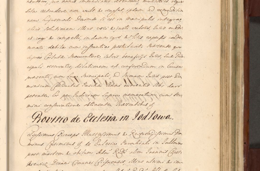 Zdjęcie nr 601 dla obiektu archiwalnego: Acta actorum episcopalium R. D. Casimiri a Łubna Łubiński, episcopi Cracoviensis, ducis Severiae ab anno 1714 ad annum 1719 conscripta. Volumen II