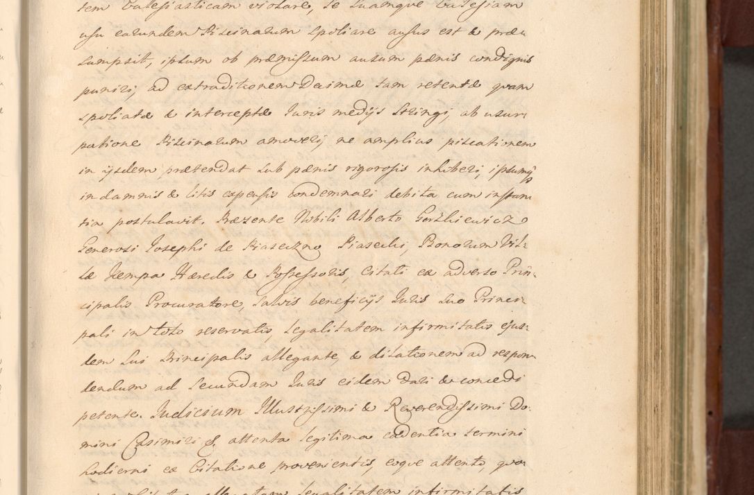 Zdjęcie nr 603 dla obiektu archiwalnego: Acta actorum episcopalium R. D. Casimiri a Łubna Łubiński, episcopi Cracoviensis, ducis Severiae ab anno 1714 ad annum 1719 conscripta. Volumen II