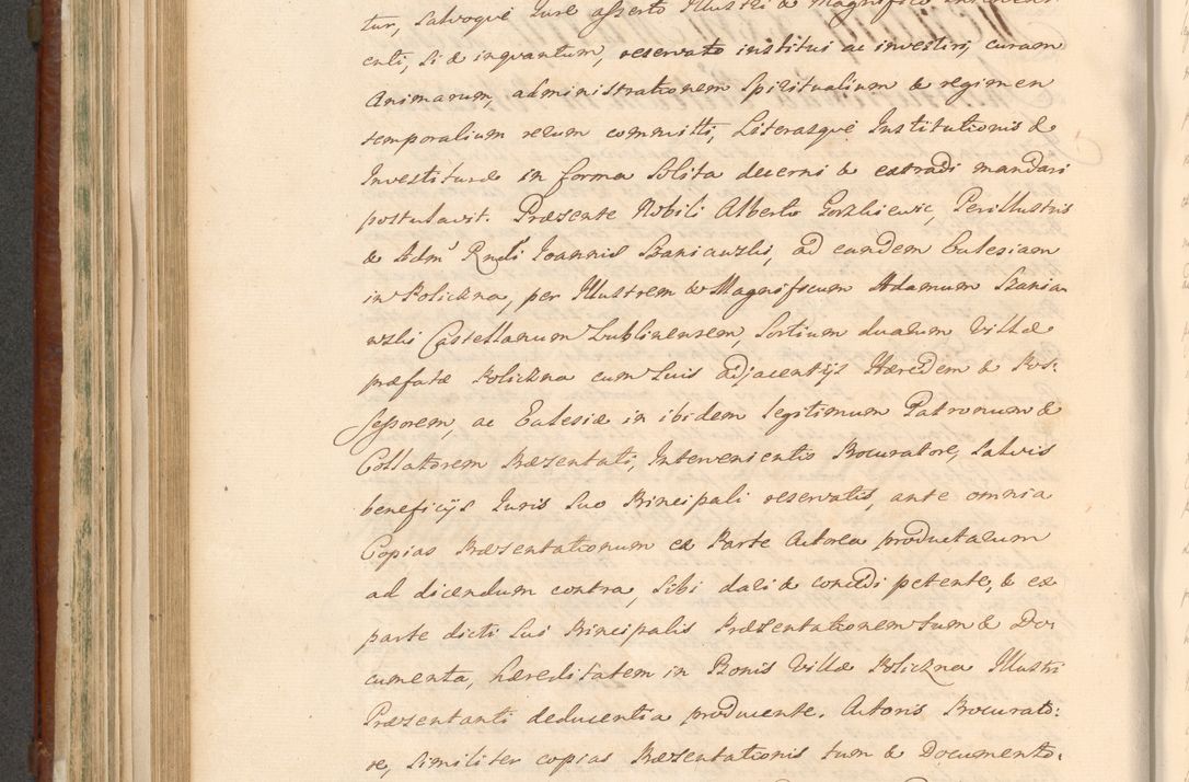 Zdjęcie nr 596 dla obiektu archiwalnego: Acta actorum episcopalium R. D. Casimiri a Łubna Łubiński, episcopi Cracoviensis, ducis Severiae ab anno 1714 ad annum 1719 conscripta. Volumen II