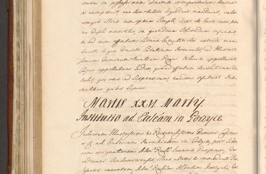 Zdjęcie nr 594 dla obiektu archiwalnego: Acta actorum episcopalium R. D. Casimiri a Łubna Łubiński, episcopi Cracoviensis, ducis Severiae ab anno 1714 ad annum 1719 conscripta. Volumen II