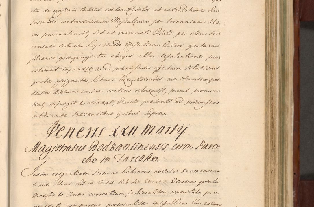 Zdjęcie nr 587 dla obiektu archiwalnego: Acta actorum episcopalium R. D. Casimiri a Łubna Łubiński, episcopi Cracoviensis, ducis Severiae ab anno 1714 ad annum 1719 conscripta. Volumen II
