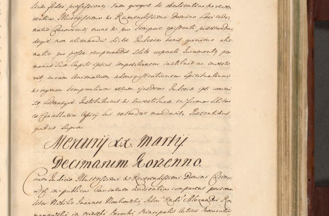 Zdjęcie nr 583 dla obiektu archiwalnego: Acta actorum episcopalium R. D. Casimiri a Łubna Łubiński, episcopi Cracoviensis, ducis Severiae ab anno 1714 ad annum 1719 conscripta. Volumen II