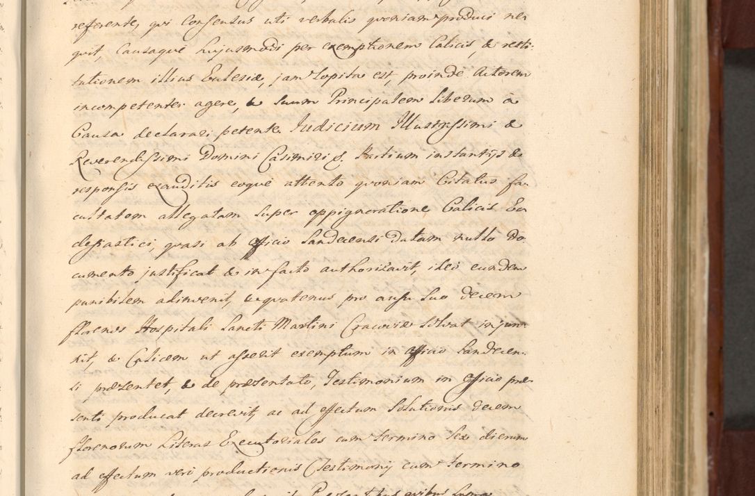 Zdjęcie nr 571 dla obiektu archiwalnego: Acta actorum episcopalium R. D. Casimiri a Łubna Łubiński, episcopi Cracoviensis, ducis Severiae ab anno 1714 ad annum 1719 conscripta. Volumen II