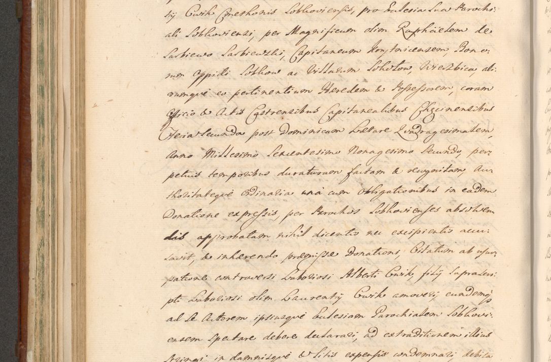 Zdjęcie nr 570 dla obiektu archiwalnego: Acta actorum episcopalium R. D. Casimiri a Łubna Łubiński, episcopi Cracoviensis, ducis Severiae ab anno 1714 ad annum 1719 conscripta. Volumen II
