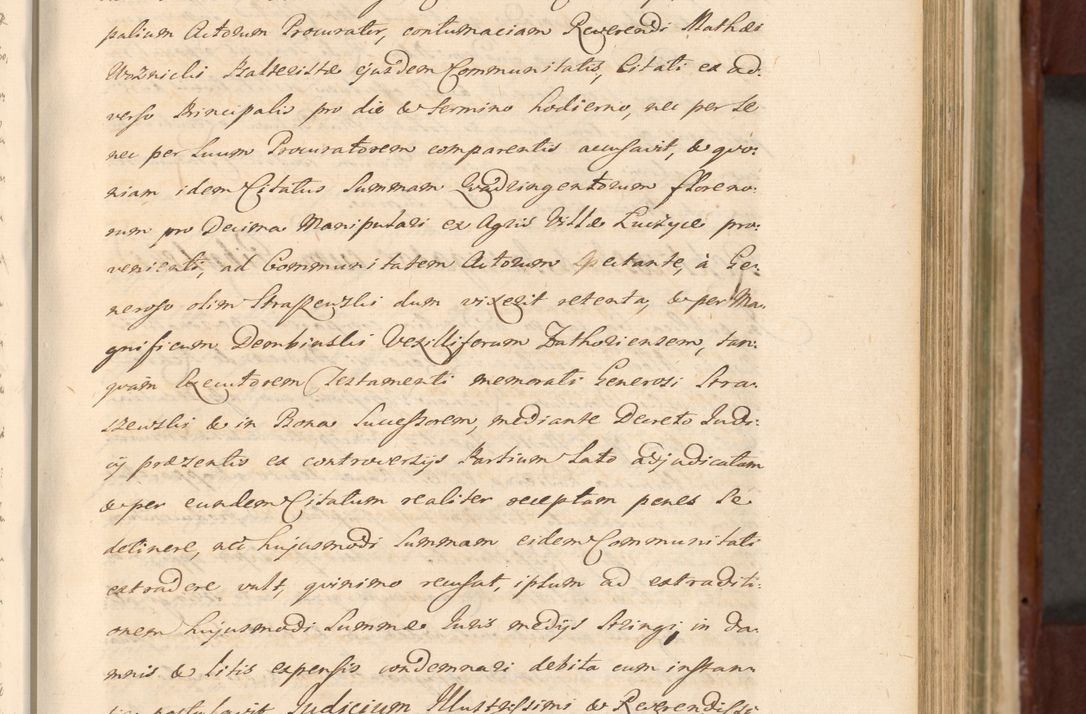 Zdjęcie nr 569 dla obiektu archiwalnego: Acta actorum episcopalium R. D. Casimiri a Łubna Łubiński, episcopi Cracoviensis, ducis Severiae ab anno 1714 ad annum 1719 conscripta. Volumen II