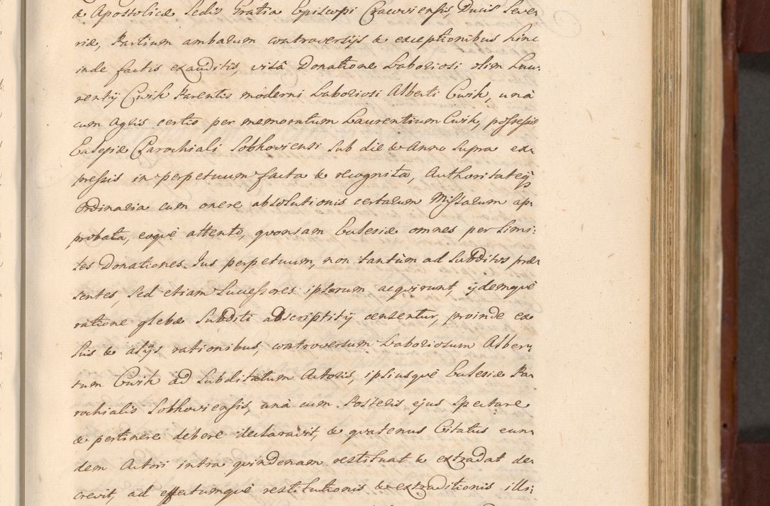 Zdjęcie nr 573 dla obiektu archiwalnego: Acta actorum episcopalium R. D. Casimiri a Łubna Łubiński, episcopi Cracoviensis, ducis Severiae ab anno 1714 ad annum 1719 conscripta. Volumen II