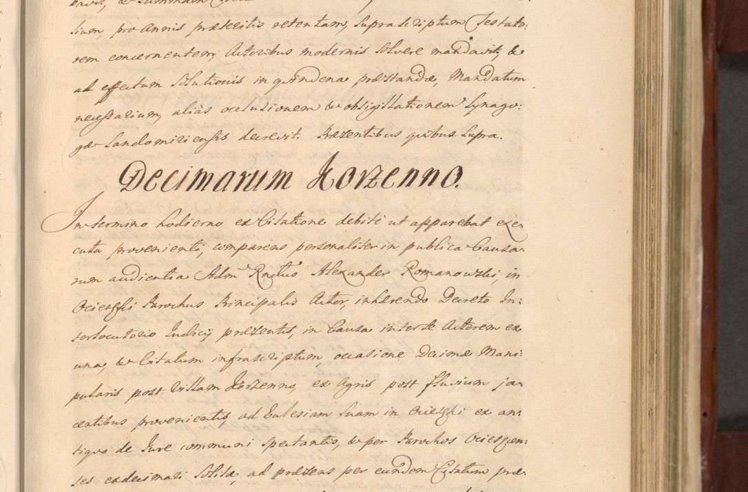 Zdjęcie nr 561 dla obiektu archiwalnego: Acta actorum episcopalium R. D. Casimiri a Łubna Łubiński, episcopi Cracoviensis, ducis Severiae ab anno 1714 ad annum 1719 conscripta. Volumen II