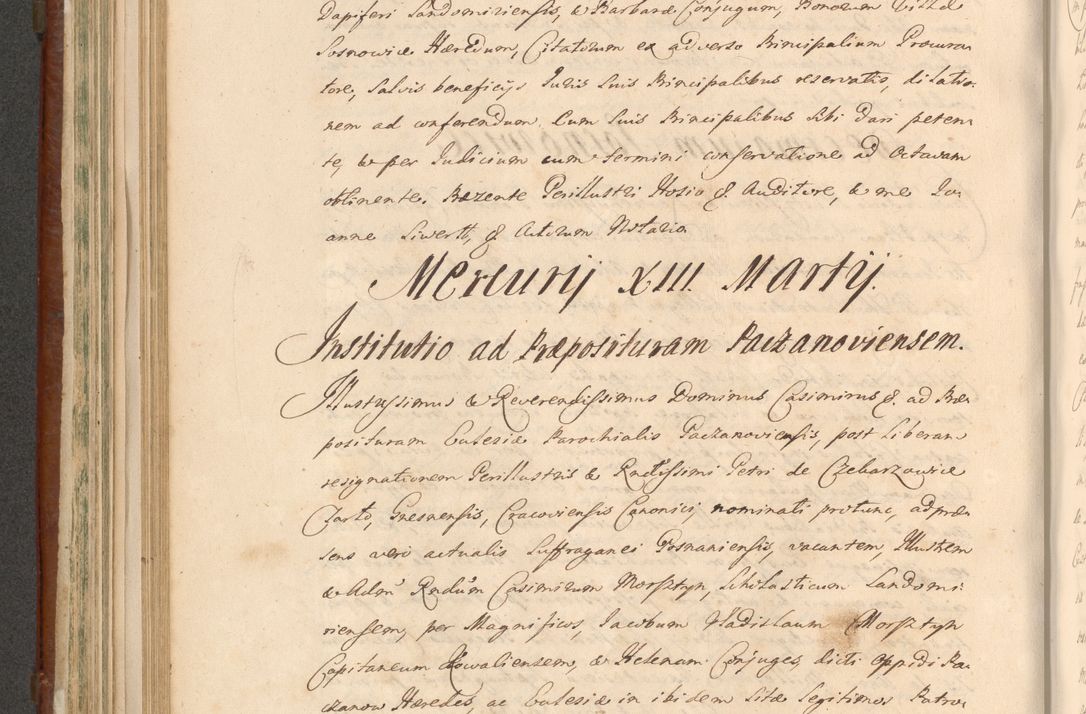 Zdjęcie nr 562 dla obiektu archiwalnego: Acta actorum episcopalium R. D. Casimiri a Łubna Łubiński, episcopi Cracoviensis, ducis Severiae ab anno 1714 ad annum 1719 conscripta. Volumen II