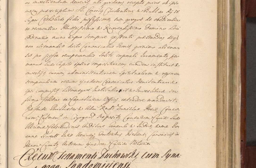 Zdjęcie nr 559 dla obiektu archiwalnego: Acta actorum episcopalium R. D. Casimiri a Łubna Łubiński, episcopi Cracoviensis, ducis Severiae ab anno 1714 ad annum 1719 conscripta. Volumen II