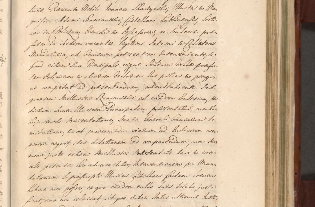 Zdjęcie nr 555 dla obiektu archiwalnego: Acta actorum episcopalium R. D. Casimiri a Łubna Łubiński, episcopi Cracoviensis, ducis Severiae ab anno 1714 ad annum 1719 conscripta. Volumen II