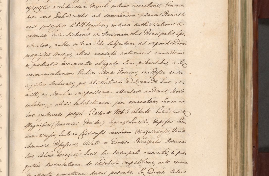 Zdjęcie nr 551 dla obiektu archiwalnego: Acta actorum episcopalium R. D. Casimiri a Łubna Łubiński, episcopi Cracoviensis, ducis Severiae ab anno 1714 ad annum 1719 conscripta. Volumen II