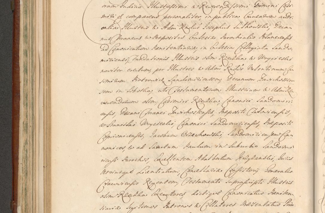 Zdjęcie nr 556 dla obiektu archiwalnego: Acta actorum episcopalium R. D. Casimiri a Łubna Łubiński, episcopi Cracoviensis, ducis Severiae ab anno 1714 ad annum 1719 conscripta. Volumen II