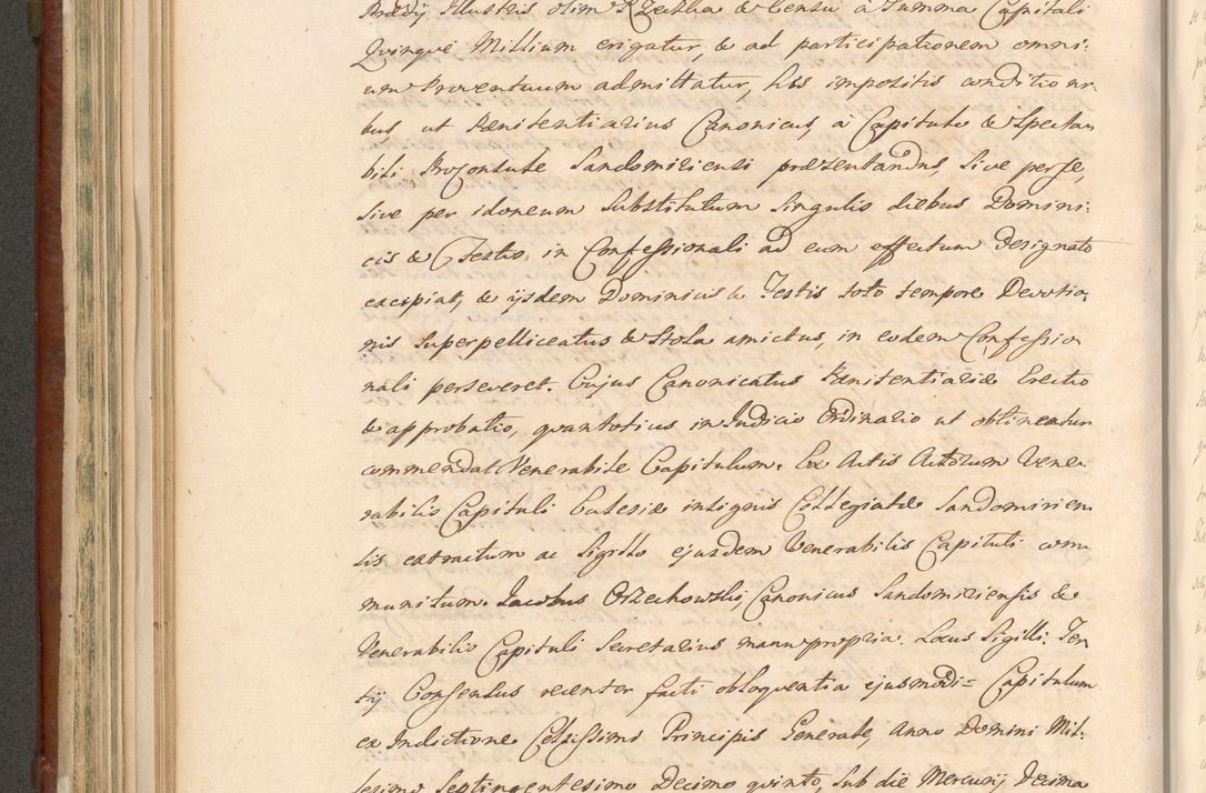 Zdjęcie nr 542 dla obiektu archiwalnego: Acta actorum episcopalium R. D. Casimiri a Łubna Łubiński, episcopi Cracoviensis, ducis Severiae ab anno 1714 ad annum 1719 conscripta. Volumen II