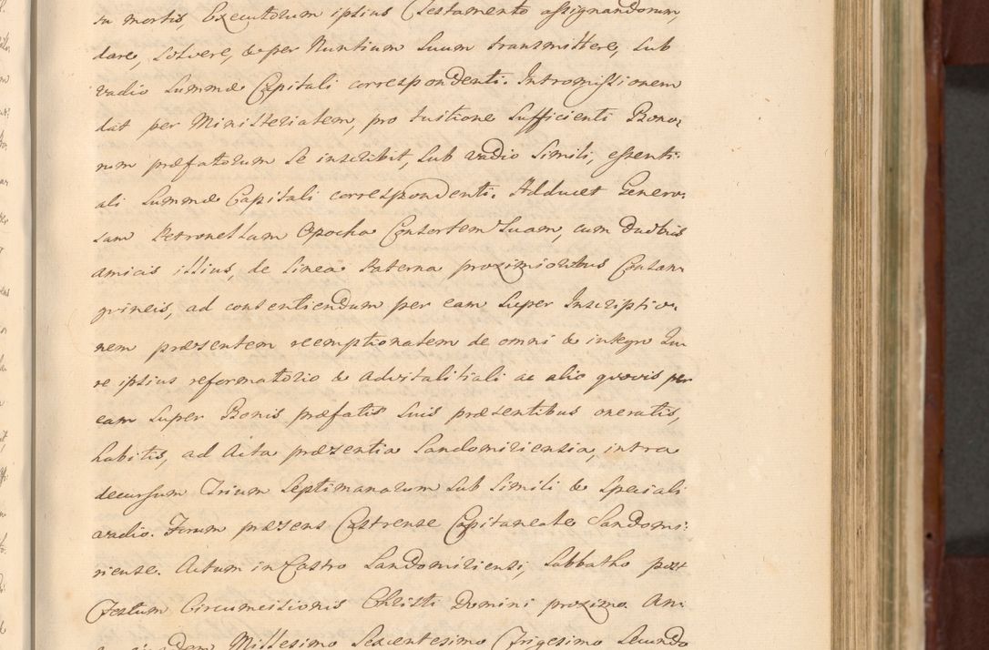 Zdjęcie nr 537 dla obiektu archiwalnego: Acta actorum episcopalium R. D. Casimiri a Łubna Łubiński, episcopi Cracoviensis, ducis Severiae ab anno 1714 ad annum 1719 conscripta. Volumen II