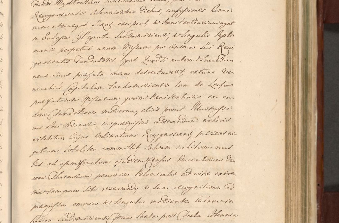Zdjęcie nr 539 dla obiektu archiwalnego: Acta actorum episcopalium R. D. Casimiri a Łubna Łubiński, episcopi Cracoviensis, ducis Severiae ab anno 1714 ad annum 1719 conscripta. Volumen II