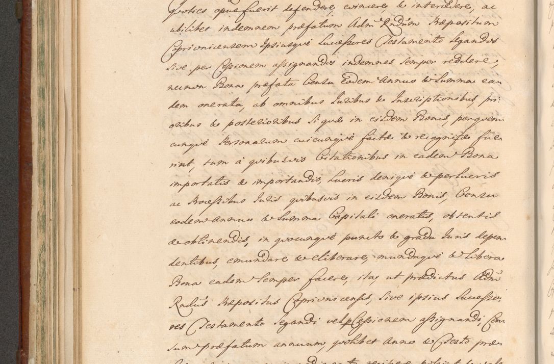 Zdjęcie nr 530 dla obiektu archiwalnego: Acta actorum episcopalium R. D. Casimiri a Łubna Łubiński, episcopi Cracoviensis, ducis Severiae ab anno 1714 ad annum 1719 conscripta. Volumen II
