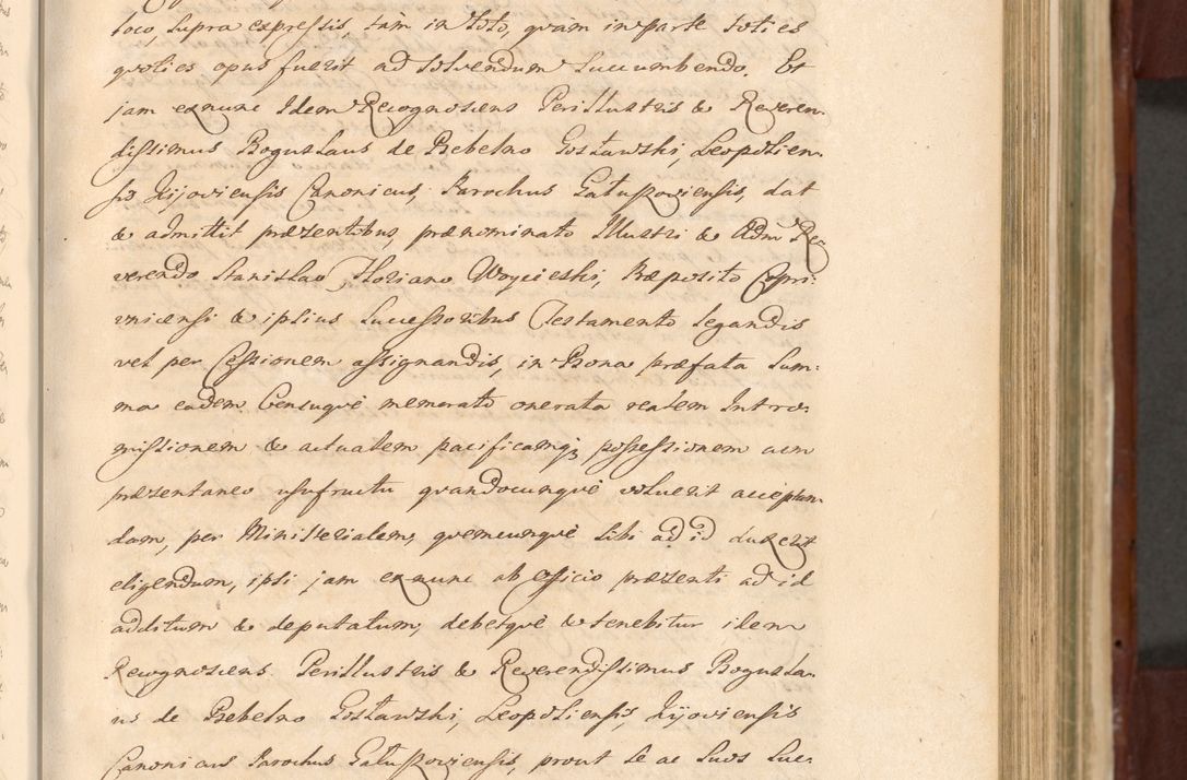 Zdjęcie nr 531 dla obiektu archiwalnego: Acta actorum episcopalium R. D. Casimiri a Łubna Łubiński, episcopi Cracoviensis, ducis Severiae ab anno 1714 ad annum 1719 conscripta. Volumen II