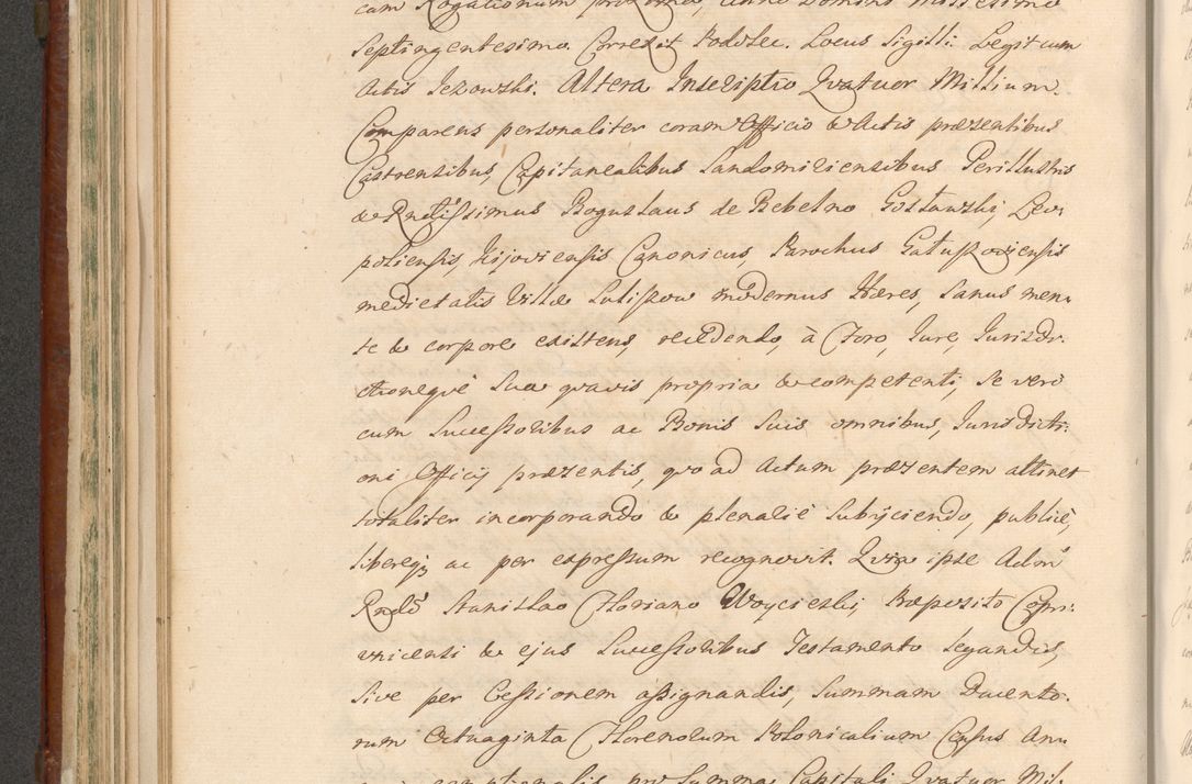 Zdjęcie nr 526 dla obiektu archiwalnego: Acta actorum episcopalium R. D. Casimiri a Łubna Łubiński, episcopi Cracoviensis, ducis Severiae ab anno 1714 ad annum 1719 conscripta. Volumen II