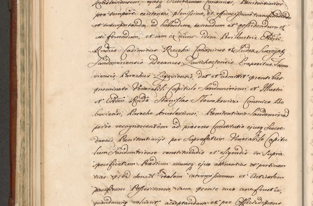 Zdjęcie nr 516 dla obiektu archiwalnego: Acta actorum episcopalium R. D. Casimiri a Łubna Łubiński, episcopi Cracoviensis, ducis Severiae ab anno 1714 ad annum 1719 conscripta. Volumen II