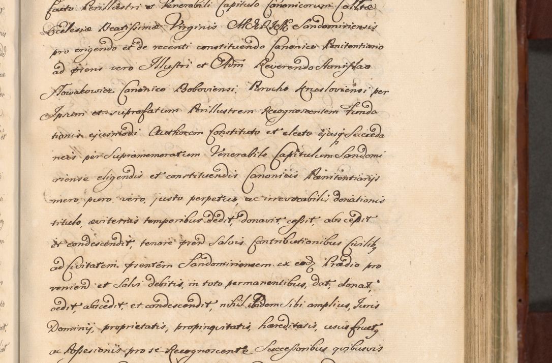 Zdjęcie nr 517 dla obiektu archiwalnego: Acta actorum episcopalium R. D. Casimiri a Łubna Łubiński, episcopi Cracoviensis, ducis Severiae ab anno 1714 ad annum 1719 conscripta. Volumen II