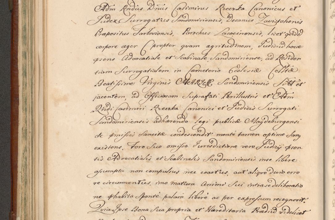 Zdjęcie nr 514 dla obiektu archiwalnego: Acta actorum episcopalium R. D. Casimiri a Łubna Łubiński, episcopi Cracoviensis, ducis Severiae ab anno 1714 ad annum 1719 conscripta. Volumen II