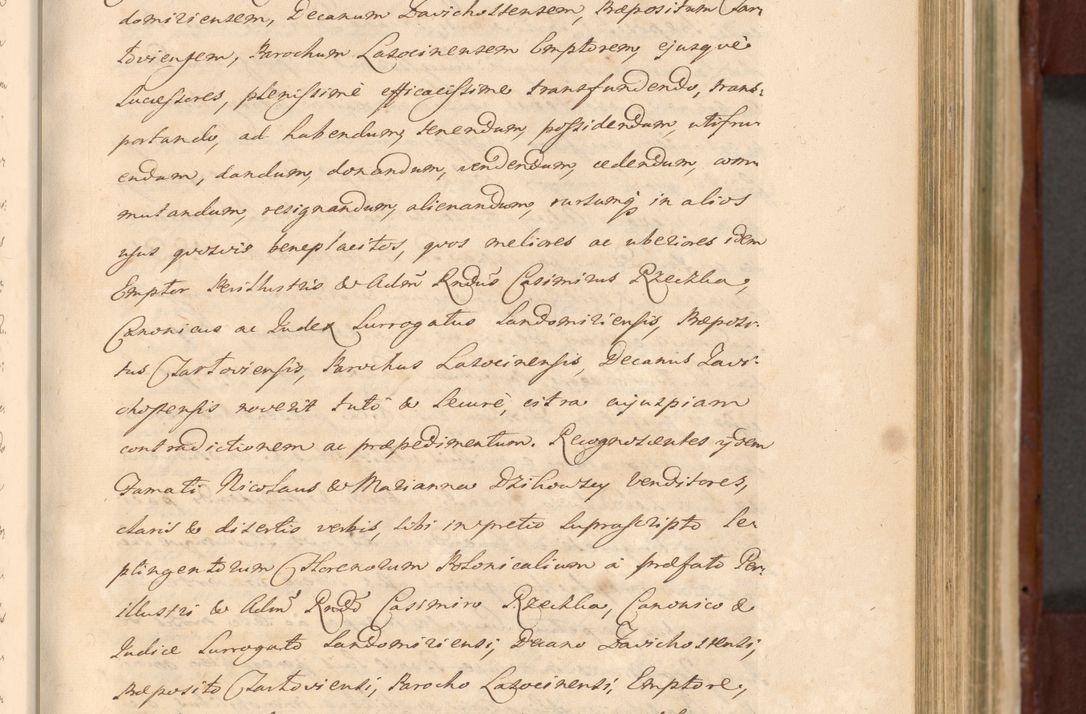 Zdjęcie nr 513 dla obiektu archiwalnego: Acta actorum episcopalium R. D. Casimiri a Łubna Łubiński, episcopi Cracoviensis, ducis Severiae ab anno 1714 ad annum 1719 conscripta. Volumen II
