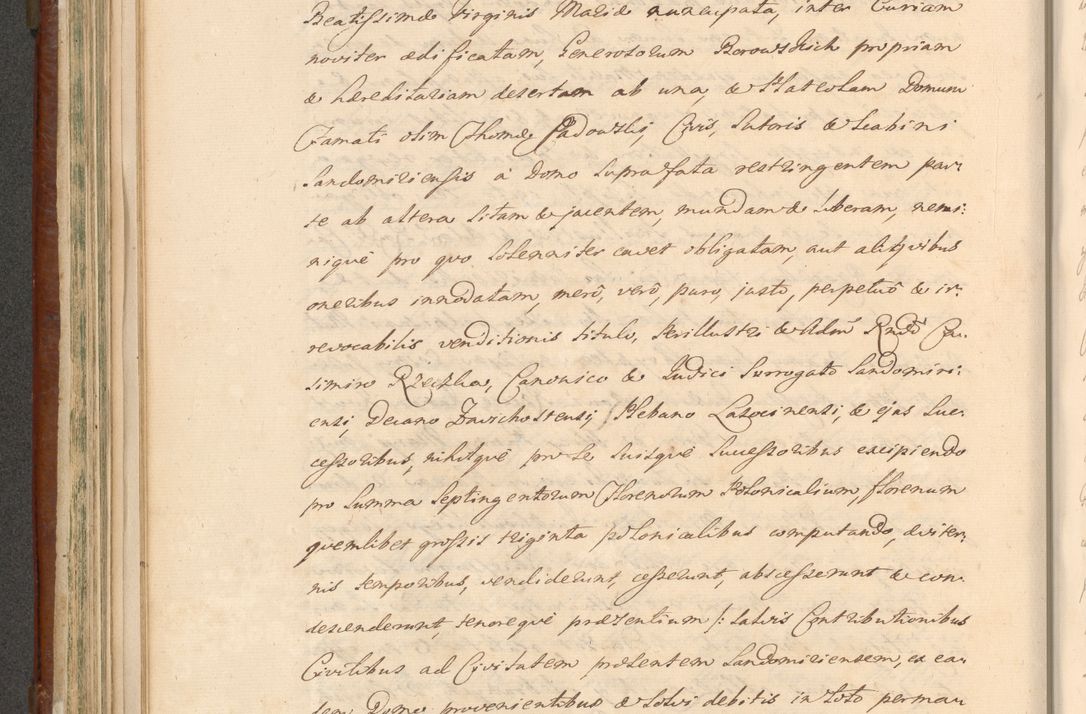 Zdjęcie nr 510 dla obiektu archiwalnego: Acta actorum episcopalium R. D. Casimiri a Łubna Łubiński, episcopi Cracoviensis, ducis Severiae ab anno 1714 ad annum 1719 conscripta. Volumen II