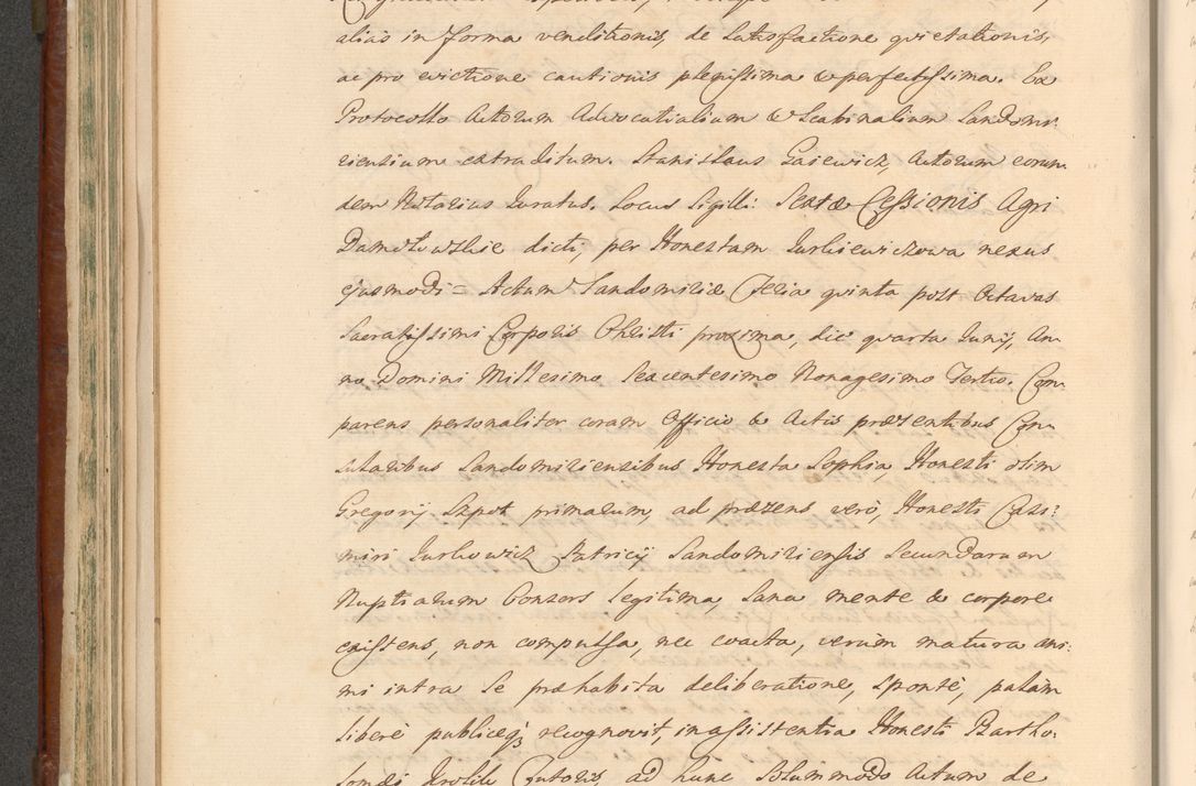 Zdjęcie nr 506 dla obiektu archiwalnego: Acta actorum episcopalium R. D. Casimiri a Łubna Łubiński, episcopi Cracoviensis, ducis Severiae ab anno 1714 ad annum 1719 conscripta. Volumen II