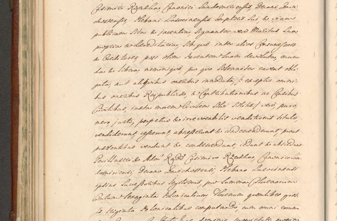 Zdjęcie nr 504 dla obiektu archiwalnego: Acta actorum episcopalium R. D. Casimiri a Łubna Łubiński, episcopi Cracoviensis, ducis Severiae ab anno 1714 ad annum 1719 conscripta. Volumen II