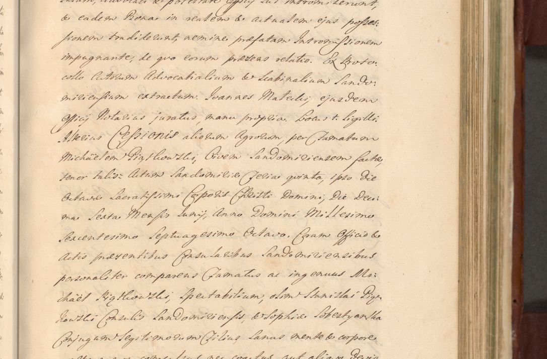 Zdjęcie nr 493 dla obiektu archiwalnego: Acta actorum episcopalium R. D. Casimiri a Łubna Łubiński, episcopi Cracoviensis, ducis Severiae ab anno 1714 ad annum 1719 conscripta. Volumen II