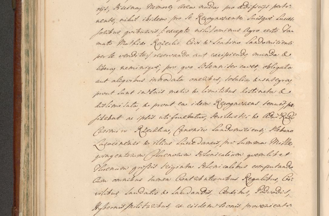 Zdjęcie nr 492 dla obiektu archiwalnego: Acta actorum episcopalium R. D. Casimiri a Łubna Łubiński, episcopi Cracoviensis, ducis Severiae ab anno 1714 ad annum 1719 conscripta. Volumen II
