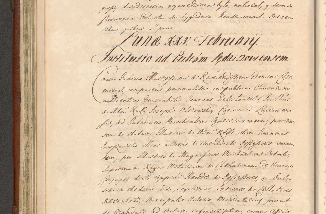 Zdjęcie nr 476 dla obiektu archiwalnego: Acta actorum episcopalium R. D. Casimiri a Łubna Łubiński, episcopi Cracoviensis, ducis Severiae ab anno 1714 ad annum 1719 conscripta. Volumen II