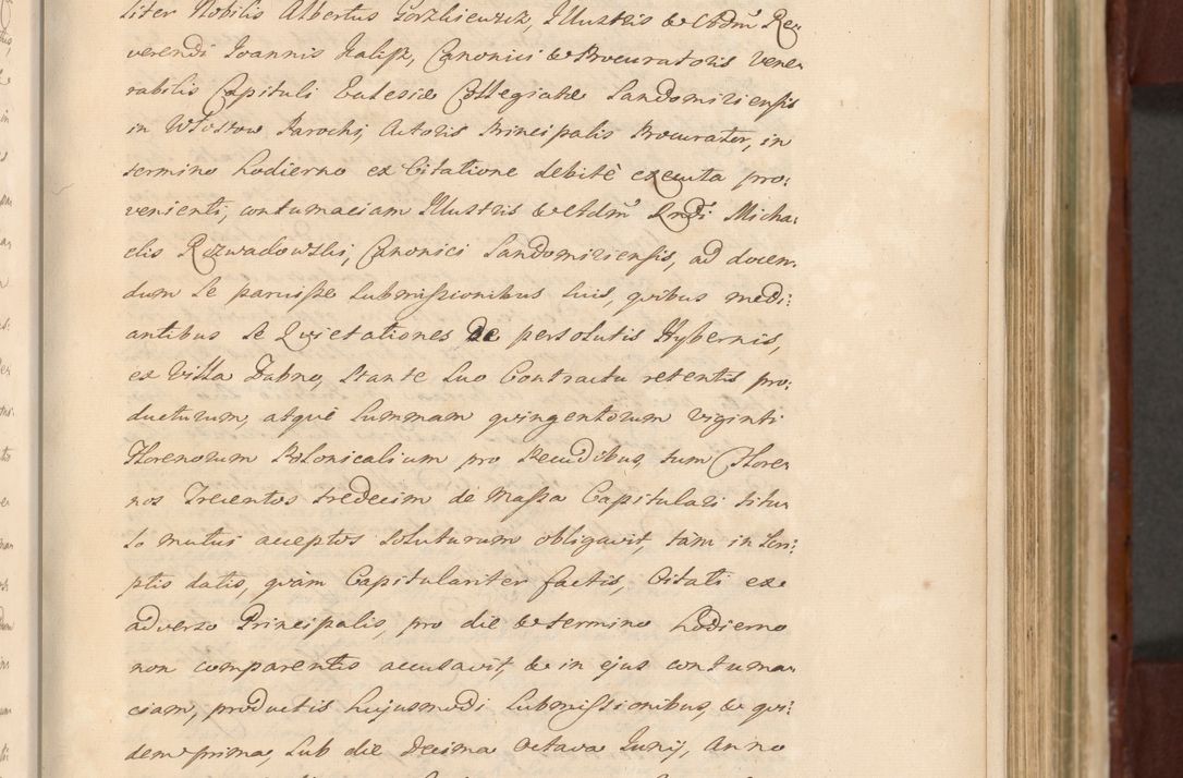 Zdjęcie nr 475 dla obiektu archiwalnego: Acta actorum episcopalium R. D. Casimiri a Łubna Łubiński, episcopi Cracoviensis, ducis Severiae ab anno 1714 ad annum 1719 conscripta. Volumen II