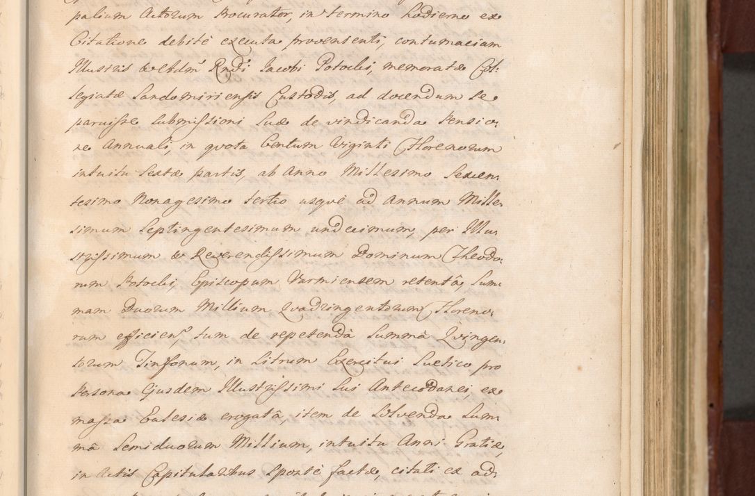 Zdjęcie nr 473 dla obiektu archiwalnego: Acta actorum episcopalium R. D. Casimiri a Łubna Łubiński, episcopi Cracoviensis, ducis Severiae ab anno 1714 ad annum 1719 conscripta. Volumen II