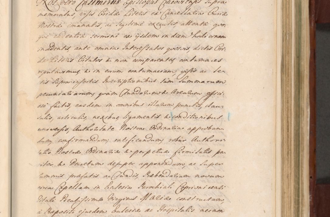 Zdjęcie nr 469 dla obiektu archiwalnego: Acta actorum episcopalium R. D. Casimiri a Łubna Łubiński, episcopi Cracoviensis, ducis Severiae ab anno 1714 ad annum 1719 conscripta. Volumen II