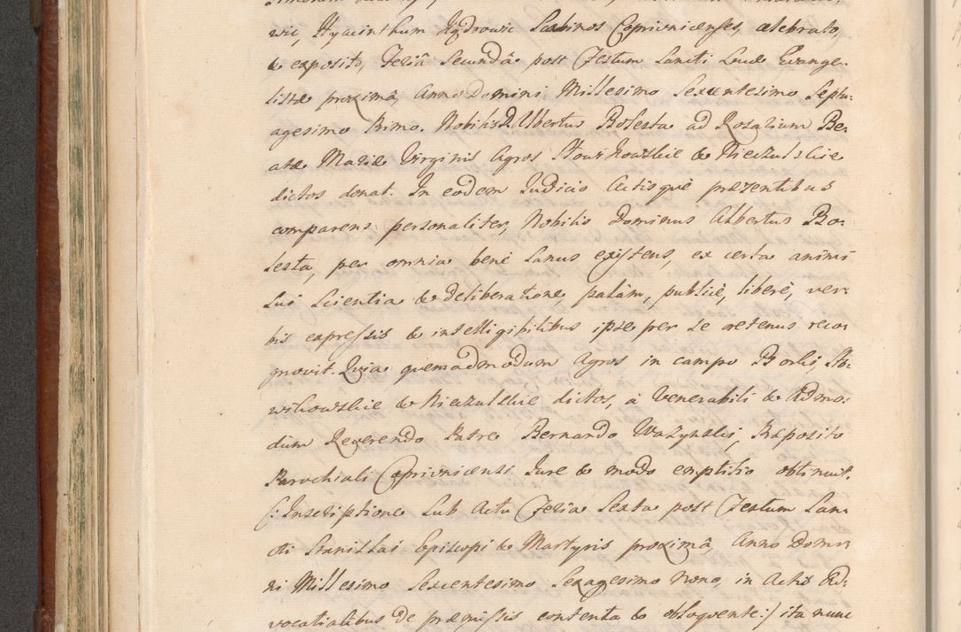 Zdjęcie nr 464 dla obiektu archiwalnego: Acta actorum episcopalium R. D. Casimiri a Łubna Łubiński, episcopi Cracoviensis, ducis Severiae ab anno 1714 ad annum 1719 conscripta. Volumen II
