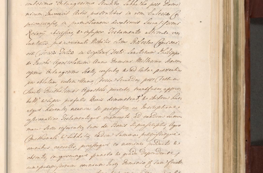 Zdjęcie nr 461 dla obiektu archiwalnego: Acta actorum episcopalium R. D. Casimiri a Łubna Łubiński, episcopi Cracoviensis, ducis Severiae ab anno 1714 ad annum 1719 conscripta. Volumen II