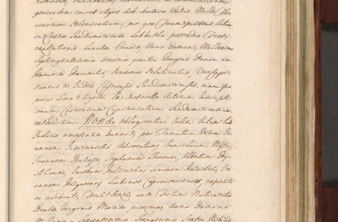 Zdjęcie nr 463 dla obiektu archiwalnego: Acta actorum episcopalium R. D. Casimiri a Łubna Łubiński, episcopi Cracoviensis, ducis Severiae ab anno 1714 ad annum 1719 conscripta. Volumen II