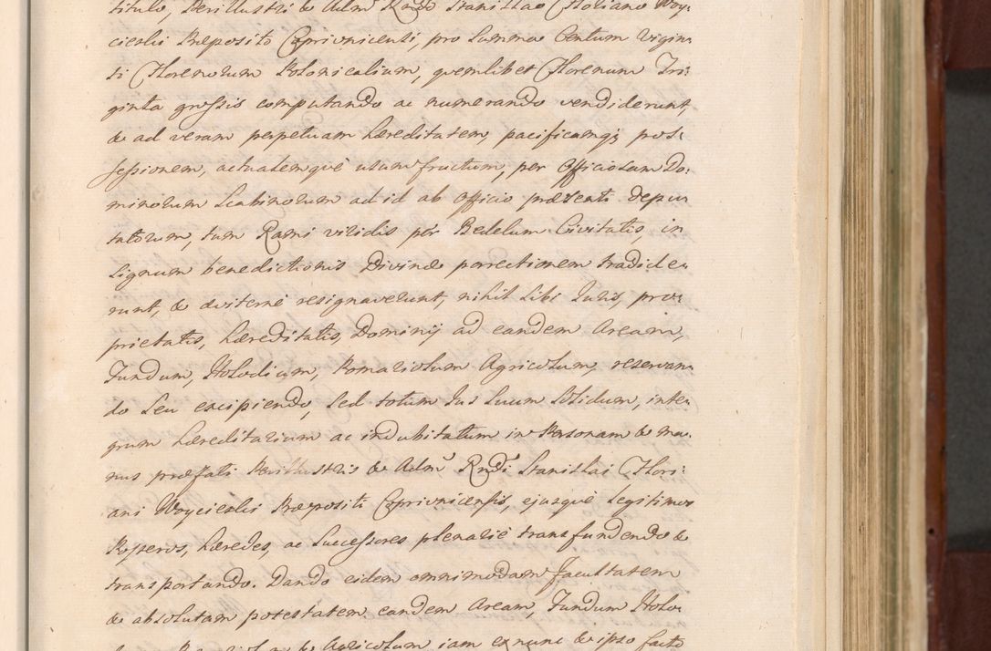 Zdjęcie nr 453 dla obiektu archiwalnego: Acta actorum episcopalium R. D. Casimiri a Łubna Łubiński, episcopi Cracoviensis, ducis Severiae ab anno 1714 ad annum 1719 conscripta. Volumen II