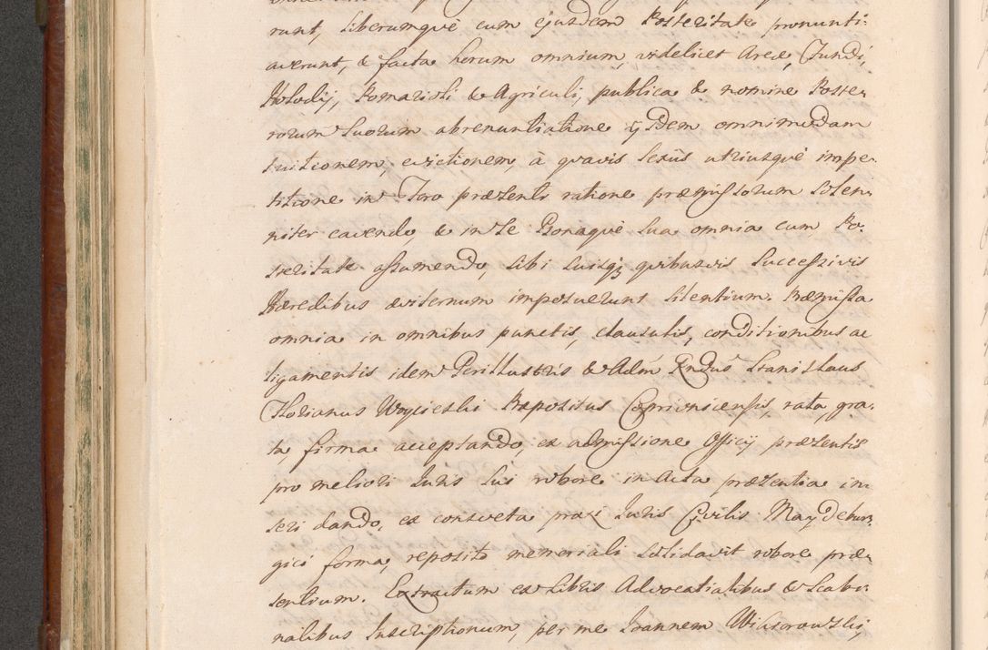 Zdjęcie nr 452 dla obiektu archiwalnego: Acta actorum episcopalium R. D. Casimiri a Łubna Łubiński, episcopi Cracoviensis, ducis Severiae ab anno 1714 ad annum 1719 conscripta. Volumen II