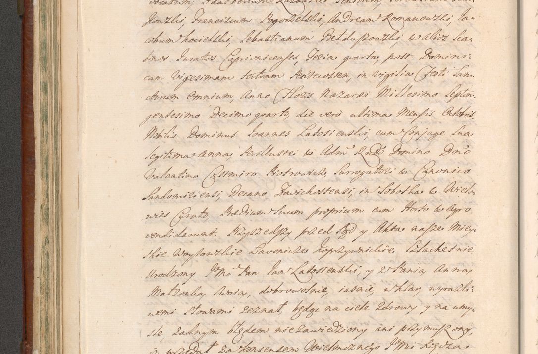 Zdjęcie nr 456 dla obiektu archiwalnego: Acta actorum episcopalium R. D. Casimiri a Łubna Łubiński, episcopi Cracoviensis, ducis Severiae ab anno 1714 ad annum 1719 conscripta. Volumen II