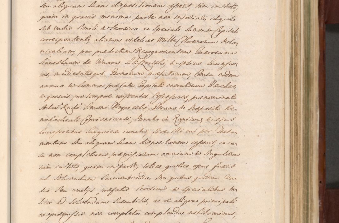 Zdjęcie nr 449 dla obiektu archiwalnego: Acta actorum episcopalium R. D. Casimiri a Łubna Łubiński, episcopi Cracoviensis, ducis Severiae ab anno 1714 ad annum 1719 conscripta. Volumen II