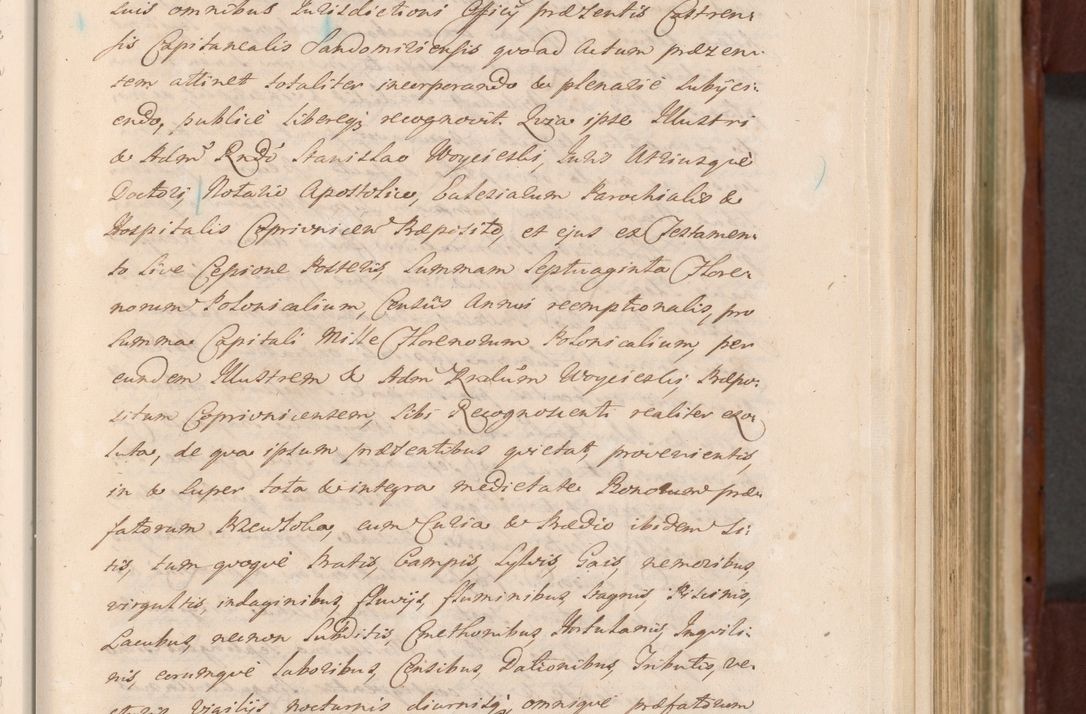 Zdjęcie nr 436 dla obiektu archiwalnego: Acta actorum episcopalium R. D. Casimiri a Łubna Łubiński, episcopi Cracoviensis, ducis Severiae ab anno 1714 ad annum 1719 conscripta. Volumen II