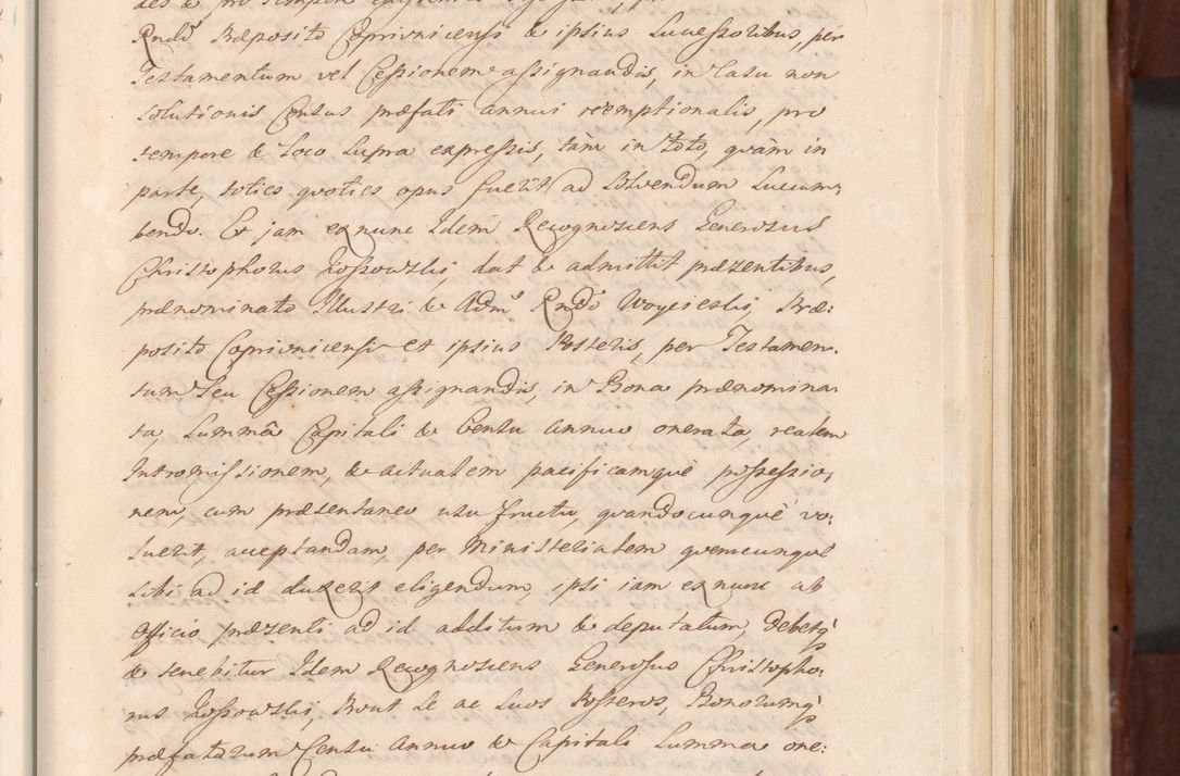 Zdjęcie nr 439 dla obiektu archiwalnego: Acta actorum episcopalium R. D. Casimiri a Łubna Łubiński, episcopi Cracoviensis, ducis Severiae ab anno 1714 ad annum 1719 conscripta. Volumen II