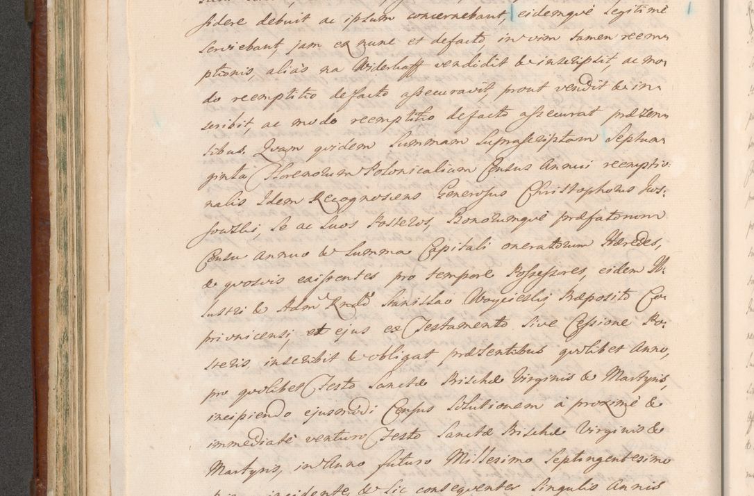 Zdjęcie nr 437 dla obiektu archiwalnego: Acta actorum episcopalium R. D. Casimiri a Łubna Łubiński, episcopi Cracoviensis, ducis Severiae ab anno 1714 ad annum 1719 conscripta. Volumen II